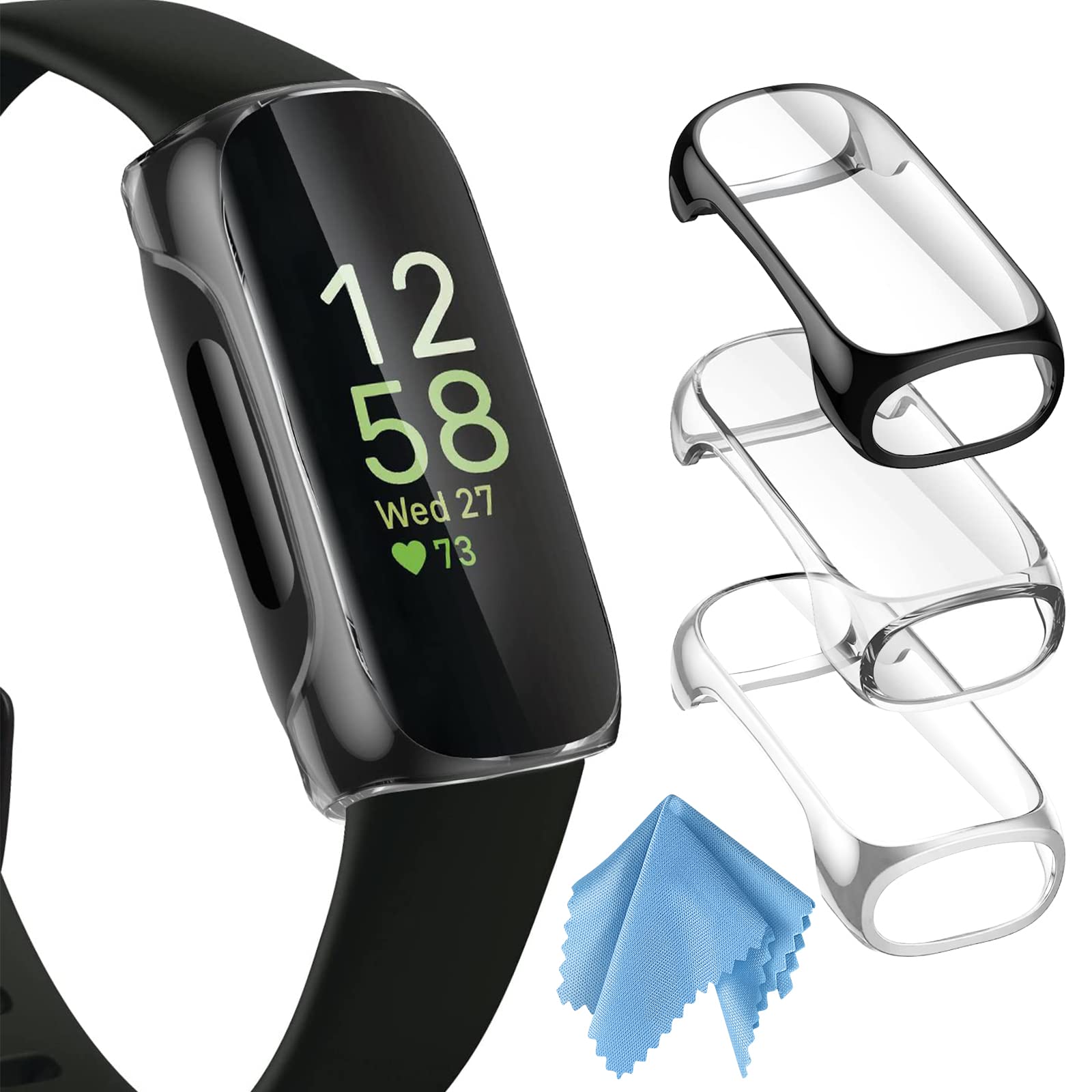 Amazon.com: FINTIE 3 Pack Case Compatible with Fitbit Inspire 3 2